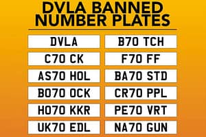 Banned Number Plates