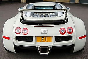 EXPENSIVE PERSONALISED NUMBER PLATE