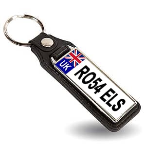 Number Plate Key Fob