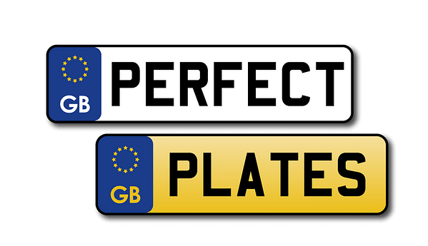 Perfect Plates Gel & Acrylic Number Plates